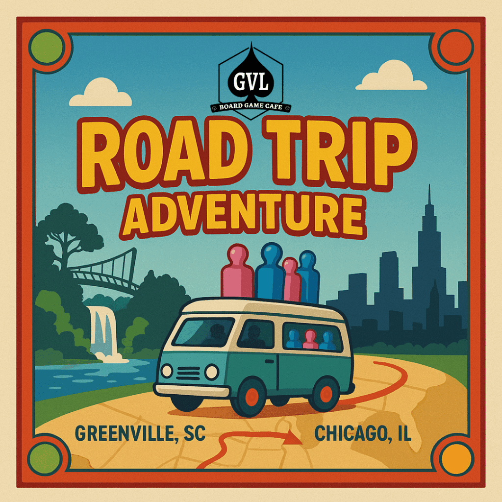 GVL Board Game Cafe Roadtrip